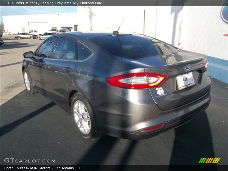 Sterling Gray Metallic / Charcoal Black 2013 Ford Fusion SE