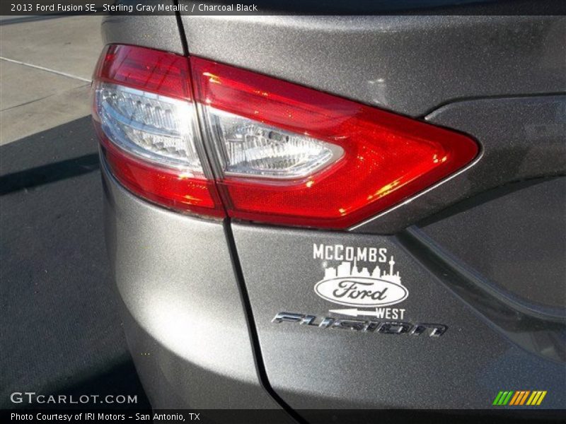 Sterling Gray Metallic / Charcoal Black 2013 Ford Fusion SE