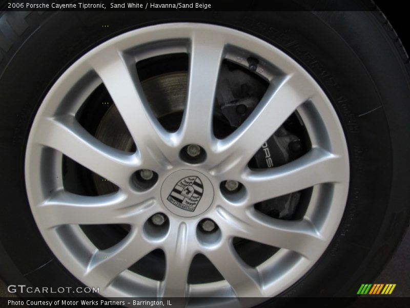 Sand White / Havanna/Sand Beige 2006 Porsche Cayenne Tiptronic