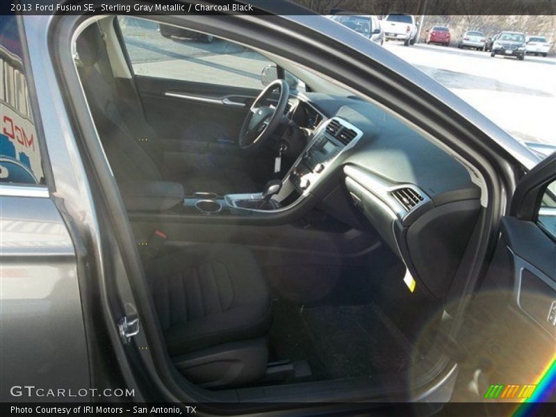 Sterling Gray Metallic / Charcoal Black 2013 Ford Fusion SE