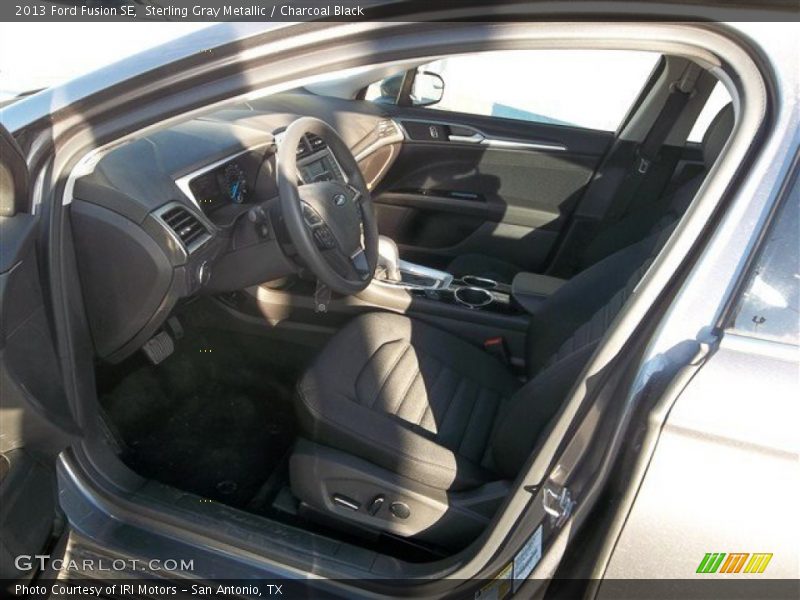 Sterling Gray Metallic / Charcoal Black 2013 Ford Fusion SE