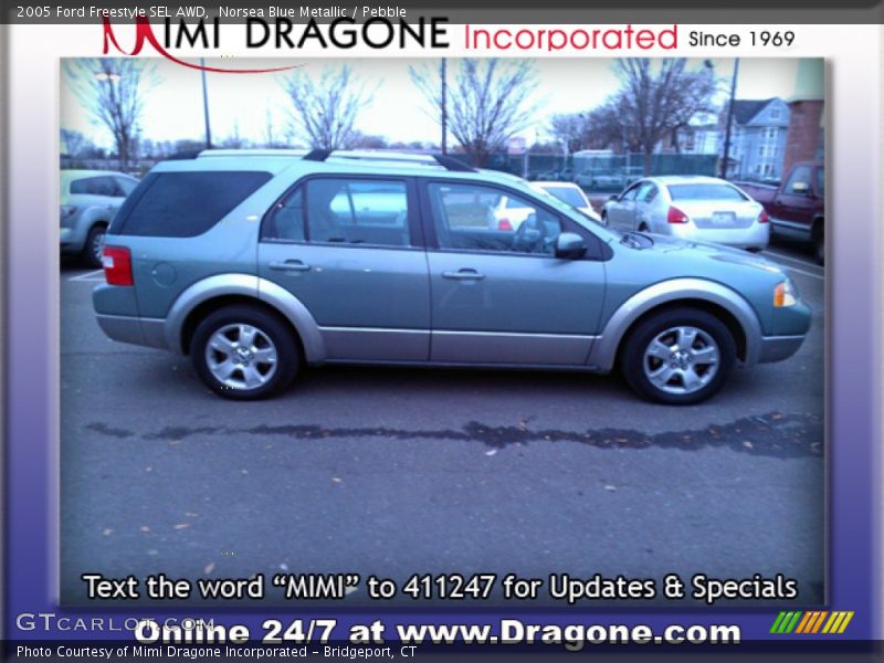 Norsea Blue Metallic / Pebble 2005 Ford Freestyle SEL AWD