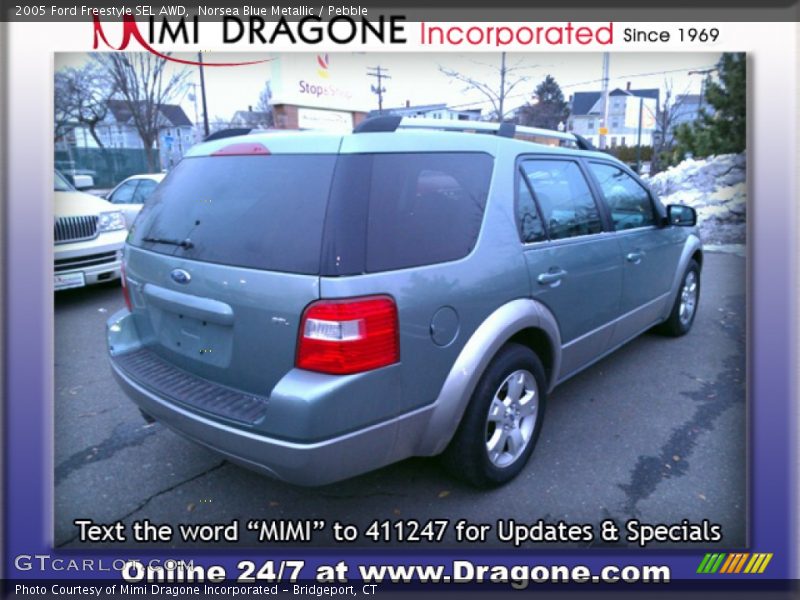 Norsea Blue Metallic / Pebble 2005 Ford Freestyle SEL AWD