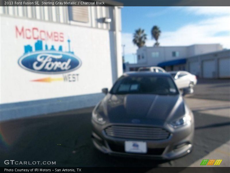 Sterling Gray Metallic / Charcoal Black 2013 Ford Fusion SE