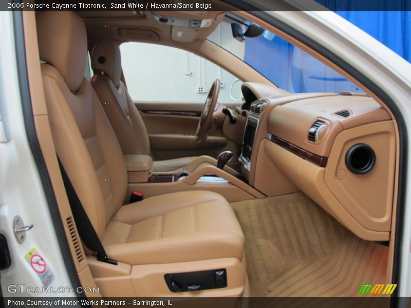 Sand White / Havanna/Sand Beige 2006 Porsche Cayenne Tiptronic