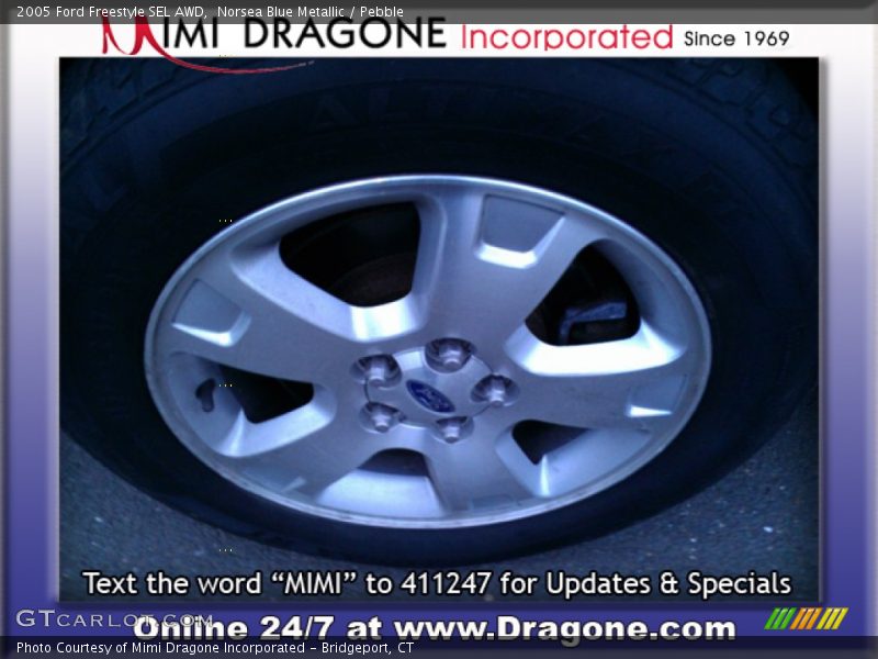 Norsea Blue Metallic / Pebble 2005 Ford Freestyle SEL AWD