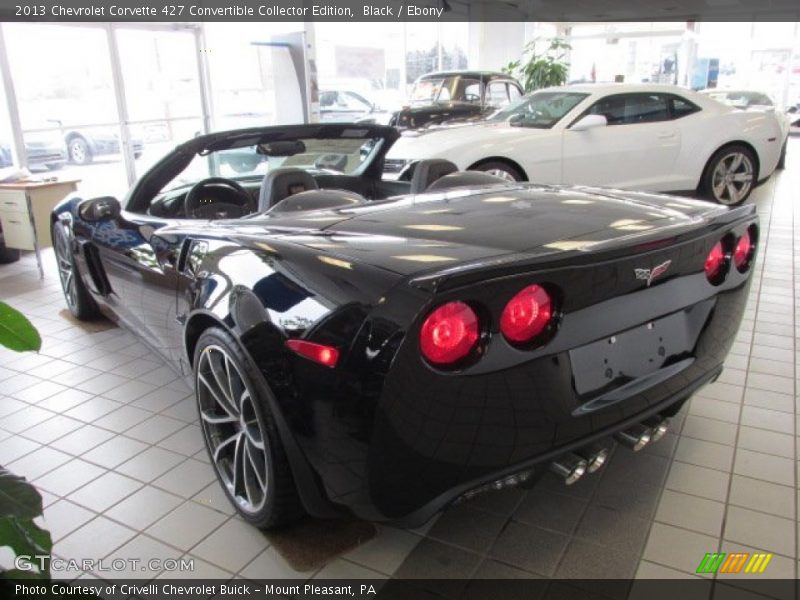  2013 Corvette 427 Convertible Collector Edition Black