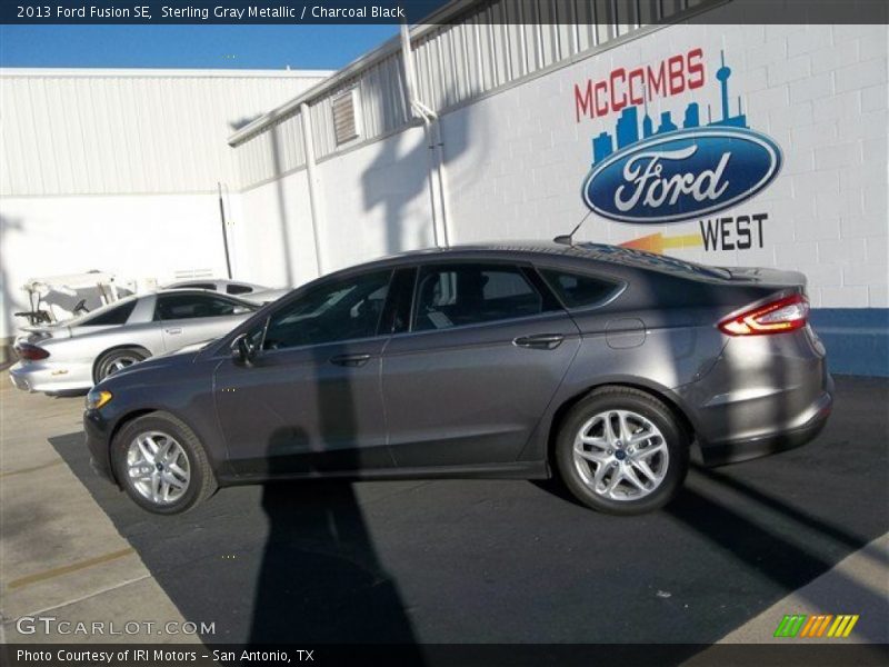 Sterling Gray Metallic / Charcoal Black 2013 Ford Fusion SE