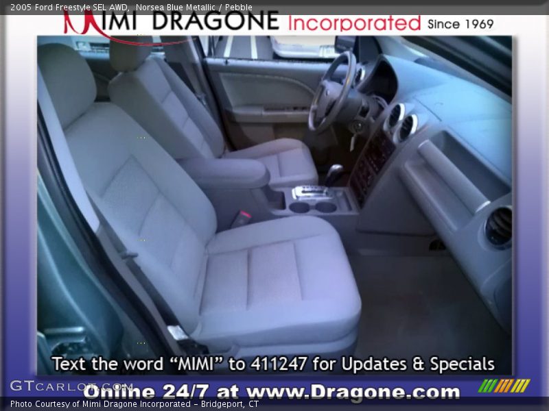 Norsea Blue Metallic / Pebble 2005 Ford Freestyle SEL AWD