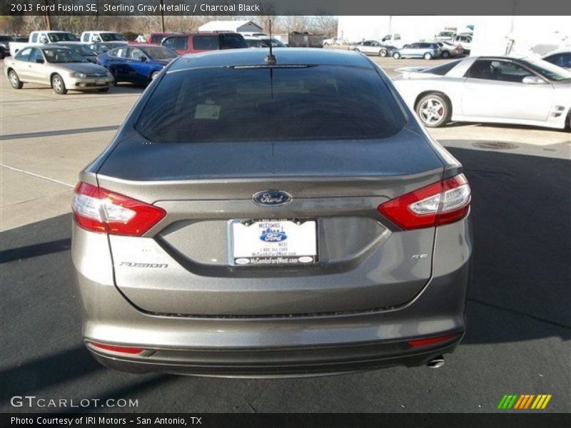Sterling Gray Metallic / Charcoal Black 2013 Ford Fusion SE