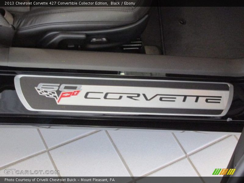 Black / Ebony 2013 Chevrolet Corvette 427 Convertible Collector Edition