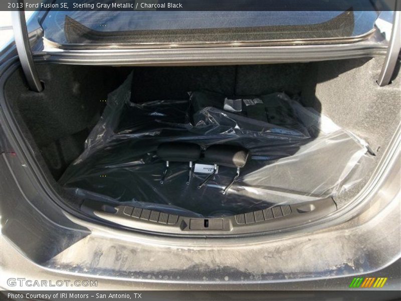 Sterling Gray Metallic / Charcoal Black 2013 Ford Fusion SE