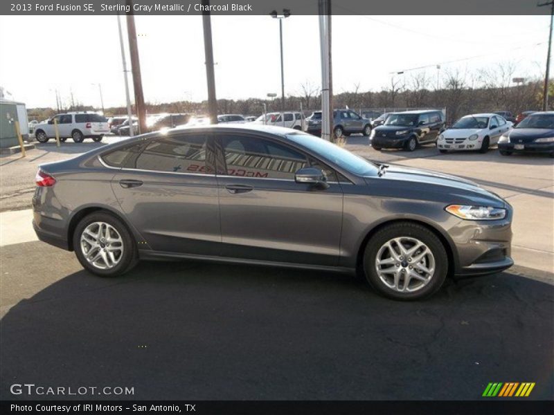 Sterling Gray Metallic / Charcoal Black 2013 Ford Fusion SE