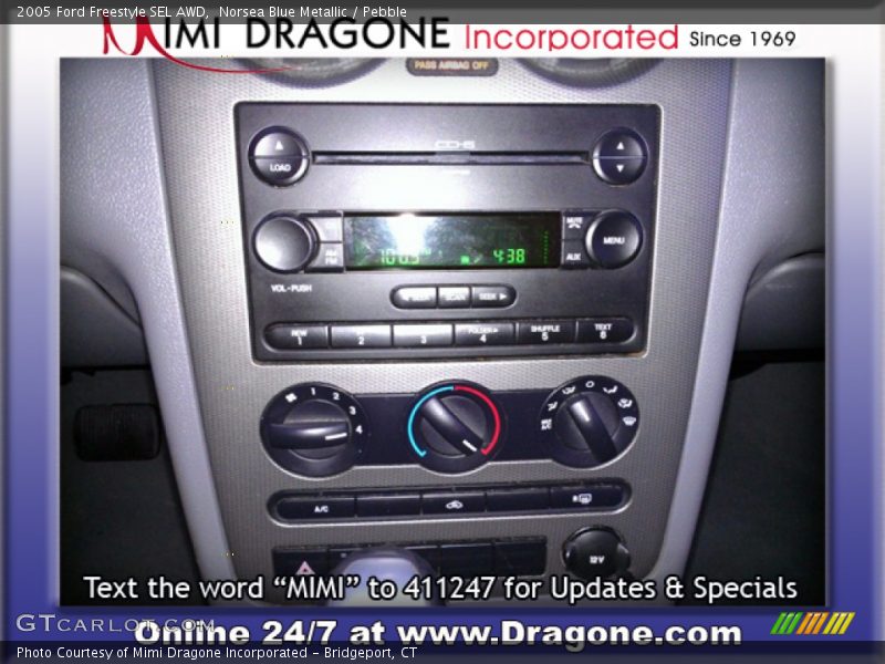 Norsea Blue Metallic / Pebble 2005 Ford Freestyle SEL AWD