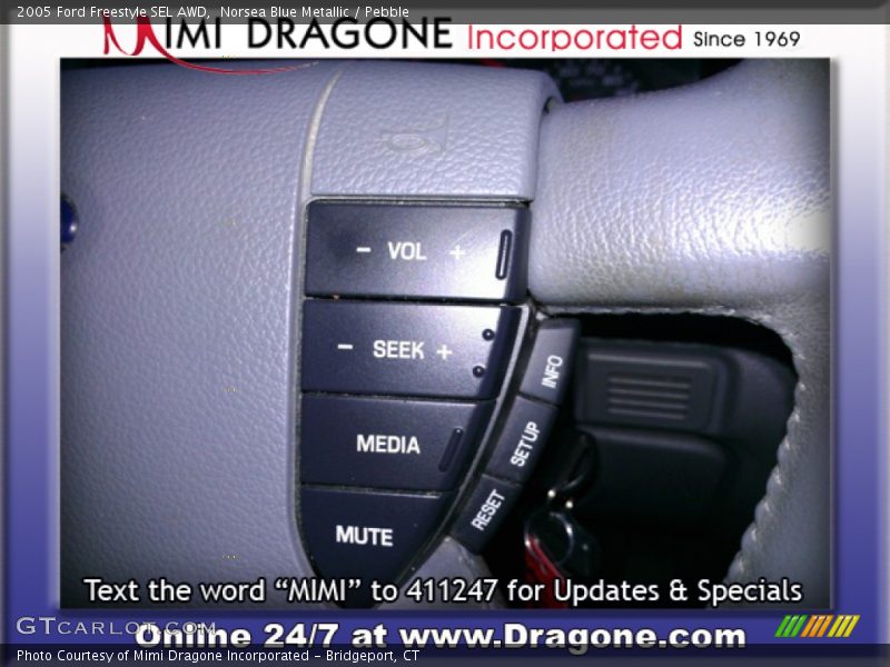 Norsea Blue Metallic / Pebble 2005 Ford Freestyle SEL AWD