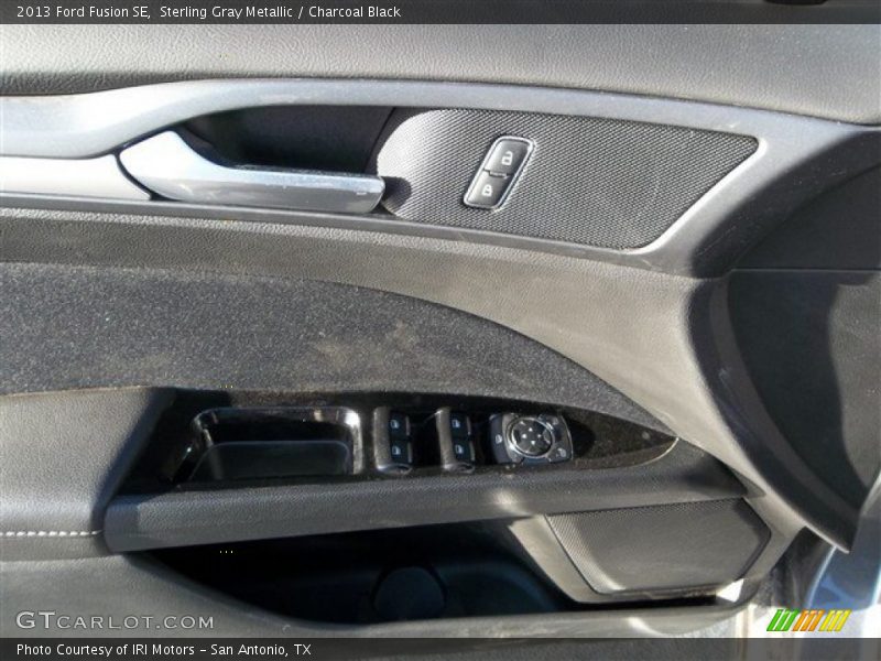 Sterling Gray Metallic / Charcoal Black 2013 Ford Fusion SE