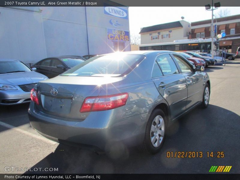 Aloe Green Metallic / Bisque 2007 Toyota Camry LE