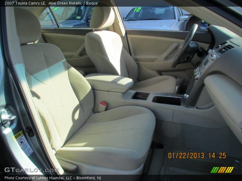 Aloe Green Metallic / Bisque 2007 Toyota Camry LE