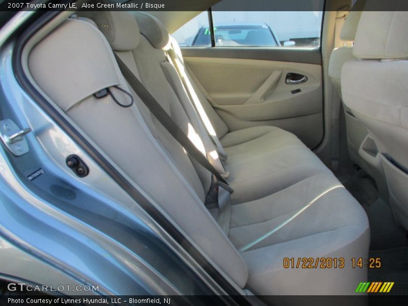 Aloe Green Metallic / Bisque 2007 Toyota Camry LE