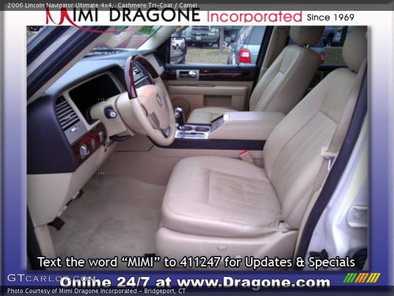 Cashmere Tri-Coat / Camel 2006 Lincoln Navigator Ultimate 4x4