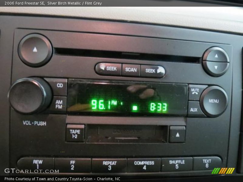 Audio System of 2006 Freestar SE