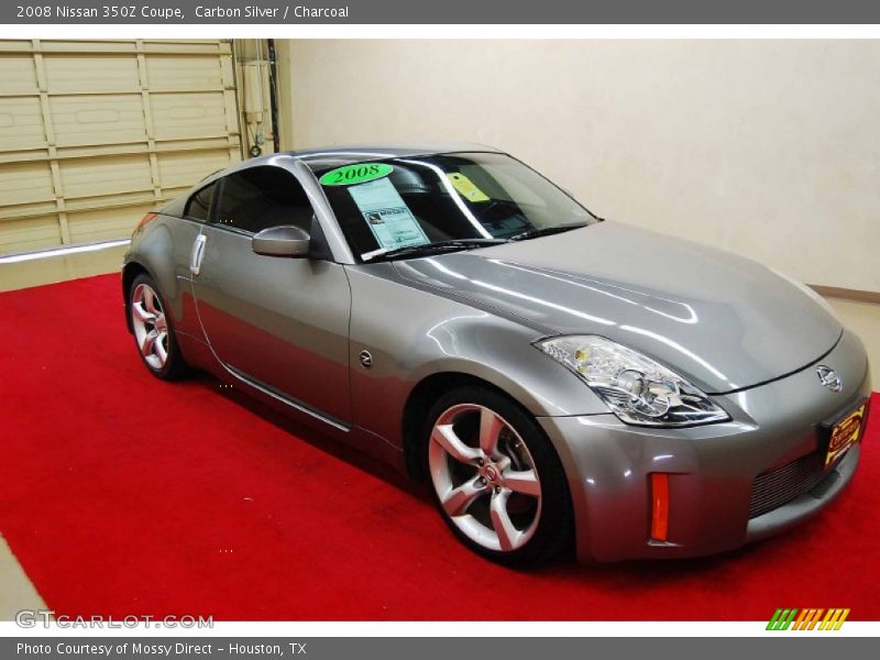 Carbon Silver / Charcoal 2008 Nissan 350Z Coupe
