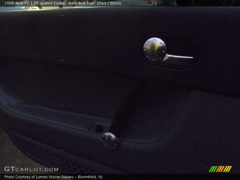 Moro Blue Pearl Effect / Ebony 2002 Audi TT 1.8T quattro Coupe