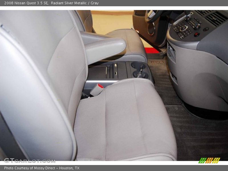 Radiant Silver Metallic / Gray 2008 Nissan Quest 3.5 SE