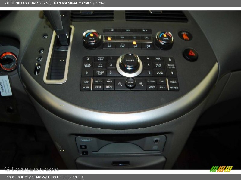 Radiant Silver Metallic / Gray 2008 Nissan Quest 3.5 SE