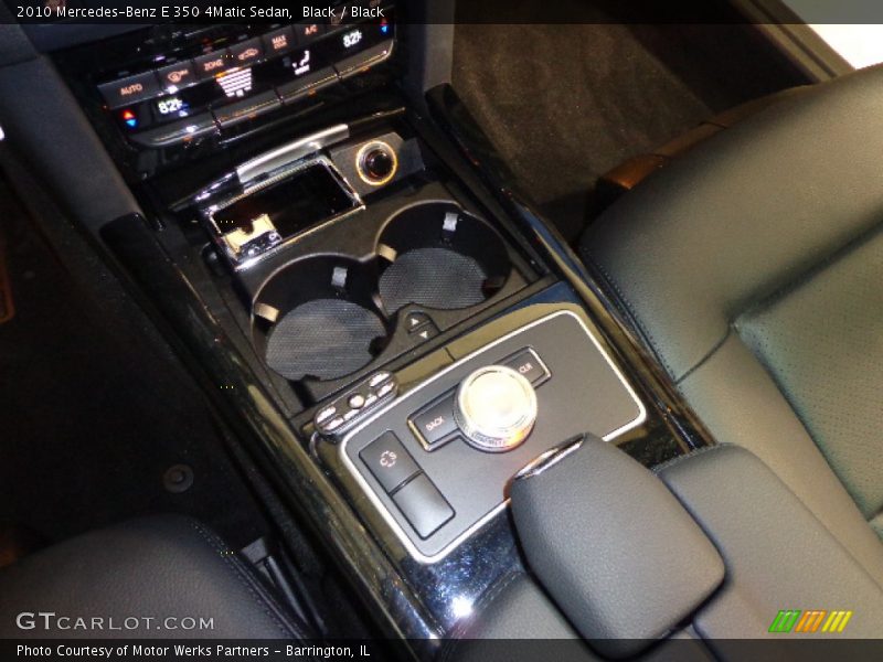 Black / Black 2010 Mercedes-Benz E 350 4Matic Sedan