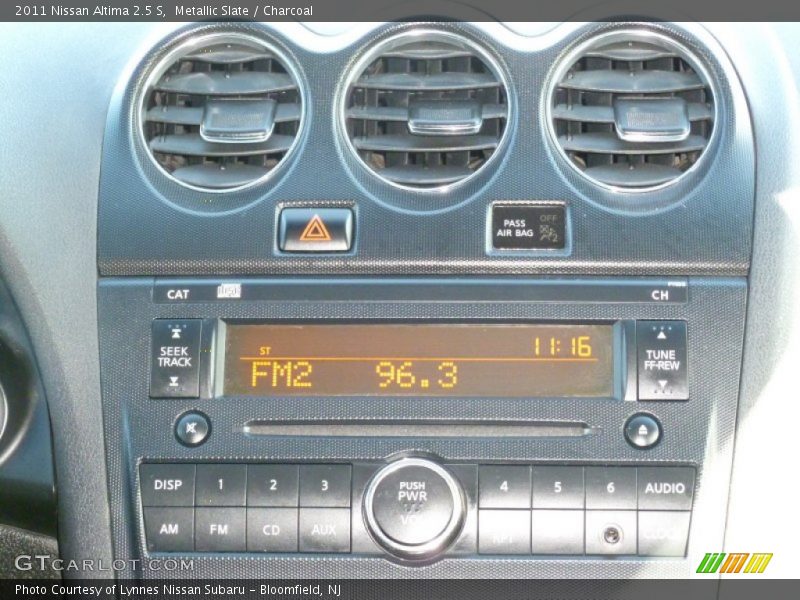 Metallic Slate / Charcoal 2011 Nissan Altima 2.5 S