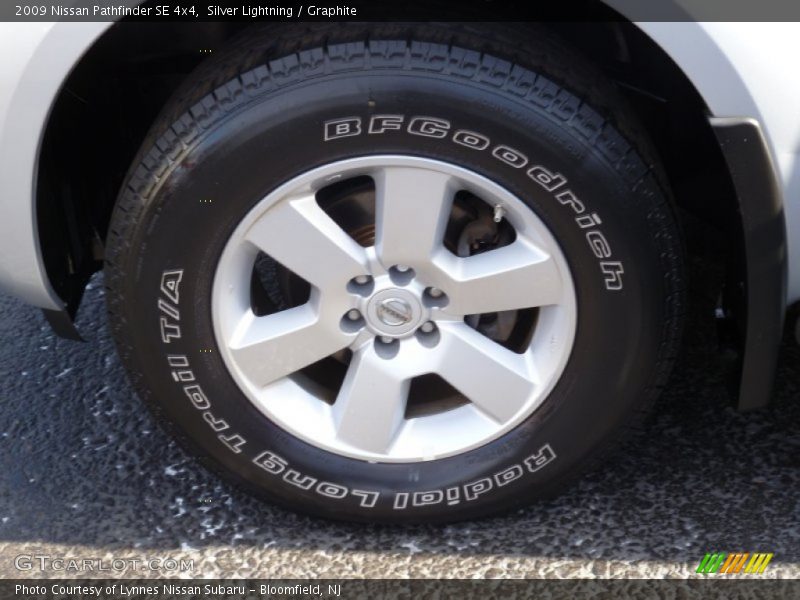 Silver Lightning / Graphite 2009 Nissan Pathfinder SE 4x4