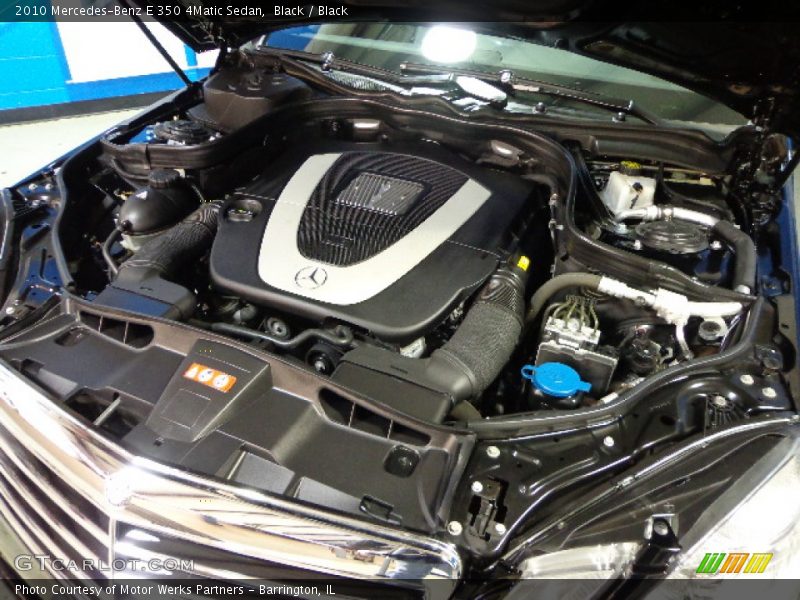 Black / Black 2010 Mercedes-Benz E 350 4Matic Sedan