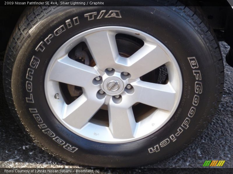 Silver Lightning / Graphite 2009 Nissan Pathfinder SE 4x4