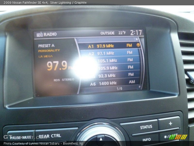 Silver Lightning / Graphite 2009 Nissan Pathfinder SE 4x4