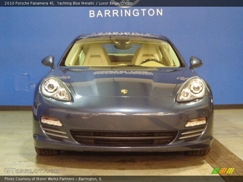 Yachting Blue Metallic / Luxor Beige/Cream 2010 Porsche Panamera 4S