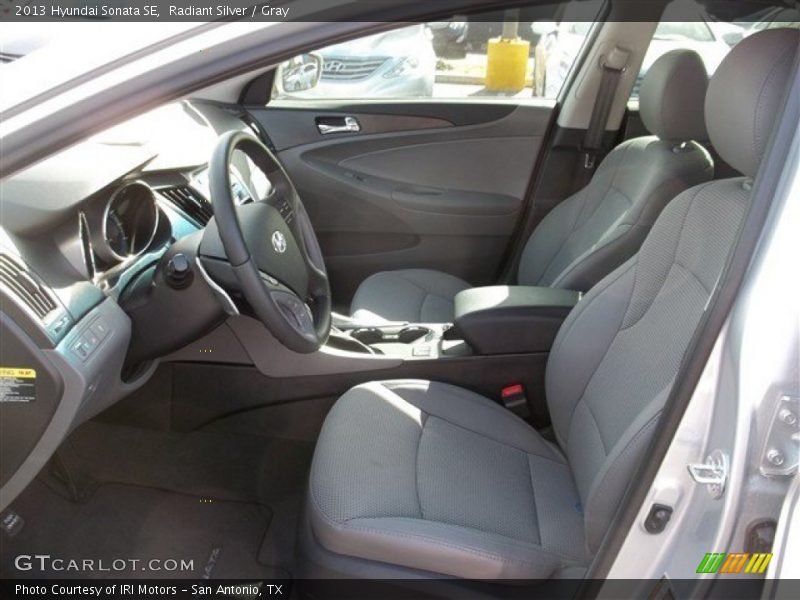 Radiant Silver / Gray 2013 Hyundai Sonata SE