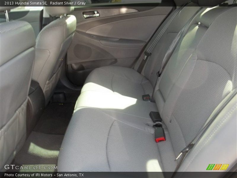 Radiant Silver / Gray 2013 Hyundai Sonata SE
