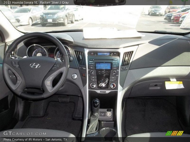 Radiant Silver / Gray 2013 Hyundai Sonata SE