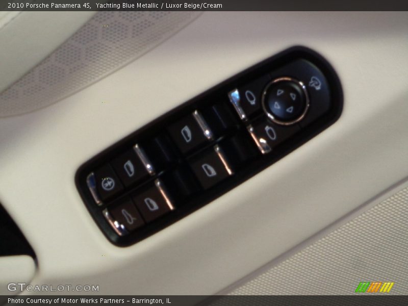 Yachting Blue Metallic / Luxor Beige/Cream 2010 Porsche Panamera 4S