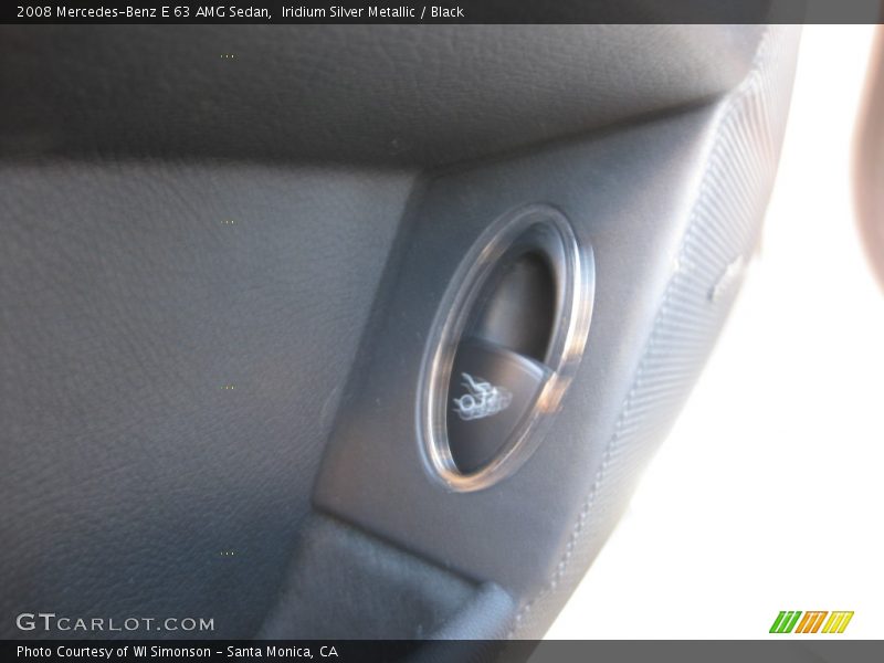 Iridium Silver Metallic / Black 2008 Mercedes-Benz E 63 AMG Sedan