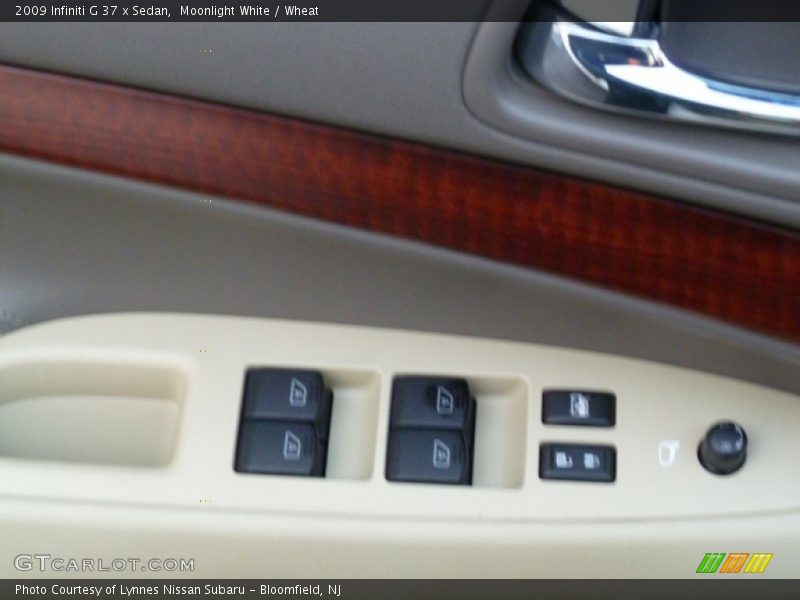 Moonlight White / Wheat 2009 Infiniti G 37 x Sedan