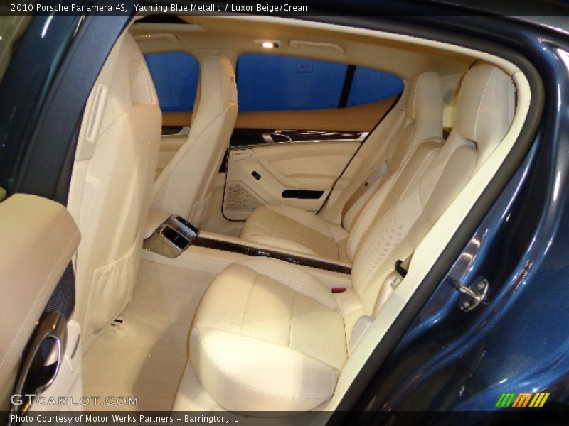 Yachting Blue Metallic / Luxor Beige/Cream 2010 Porsche Panamera 4S