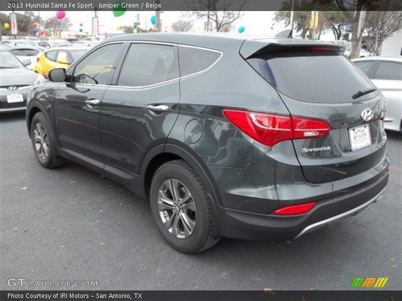 Juniper Green / Beige 2013 Hyundai Santa Fe Sport