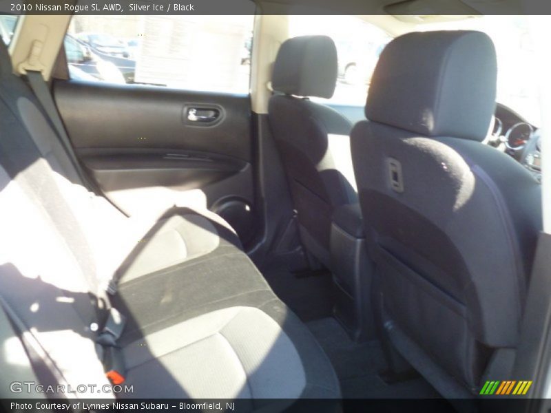 Silver Ice / Black 2010 Nissan Rogue SL AWD