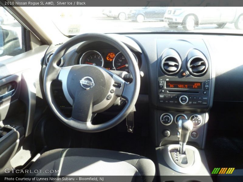 Silver Ice / Black 2010 Nissan Rogue SL AWD