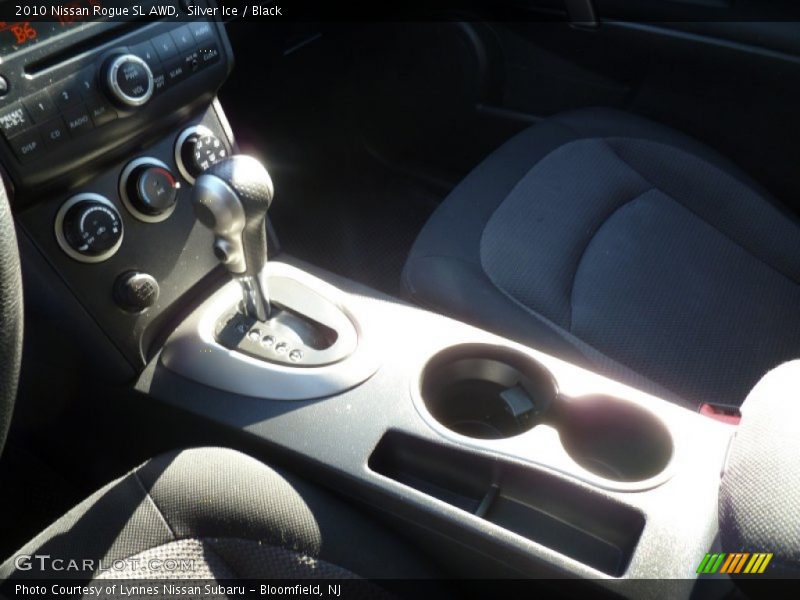 Silver Ice / Black 2010 Nissan Rogue SL AWD