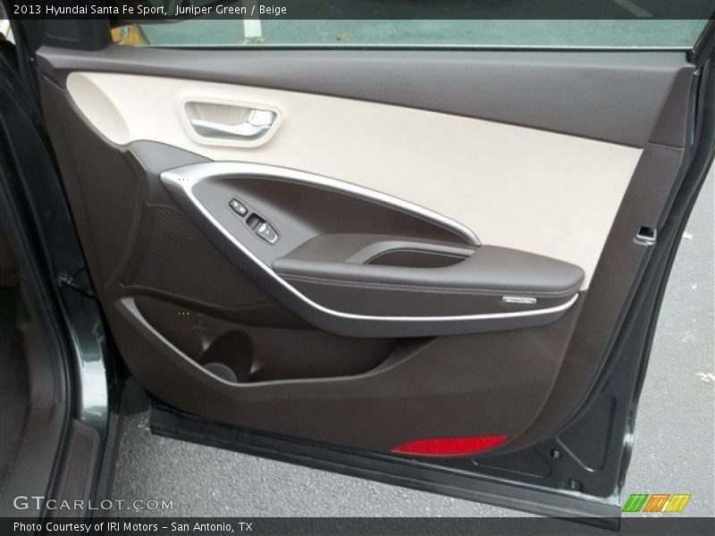 Juniper Green / Beige 2013 Hyundai Santa Fe Sport