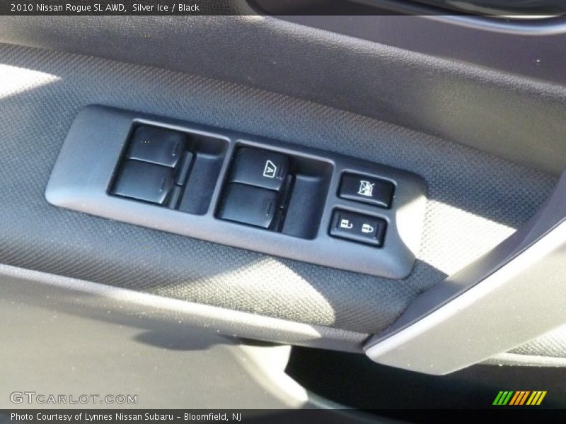 Silver Ice / Black 2010 Nissan Rogue SL AWD