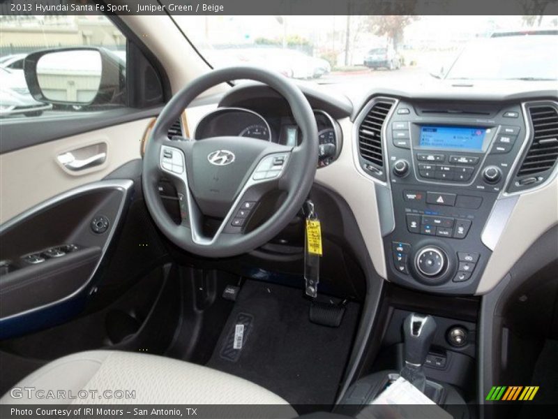 Juniper Green / Beige 2013 Hyundai Santa Fe Sport